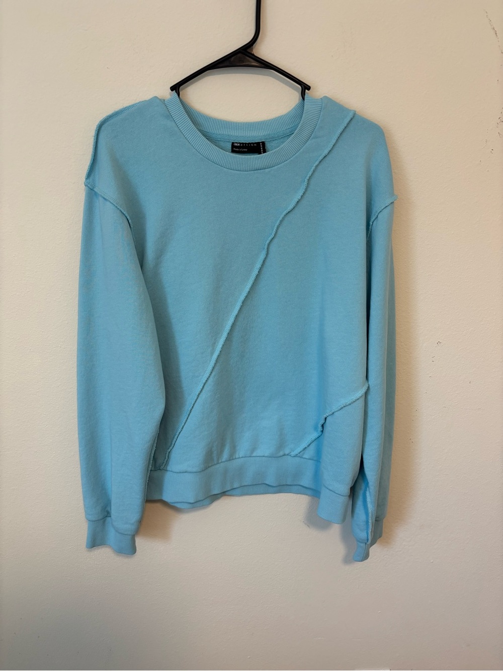 ASOS Light Blue Crewneck Sweatshirt